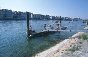 Der Rhein bei Basel