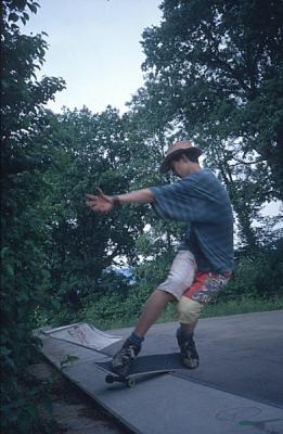 Fahrer: Sergei Berndt, Trick: Frontside Hurricane