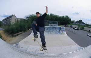 Fahrer: Sergei Berndt, Trick: Frontside-Ollie