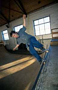 Fahrer: Michael Dufner, Trick: Nose-Blunt