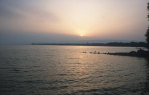 Der Genfer See bei Lausanne