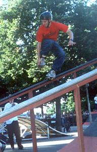 Fahrer: Andy Müller, Trick: Backside Backslide-To-Fakie