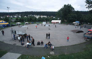 Die Street-Area von St. Georgen